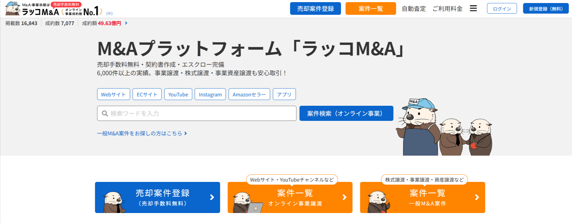 ラッコM&A
